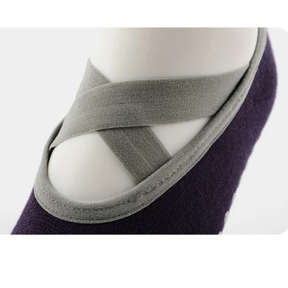 Cotton Skid Free Yoga Socks Breathable